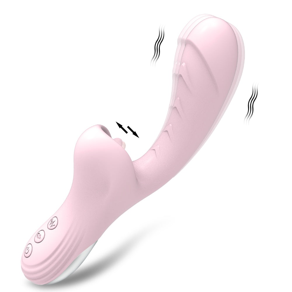 Tongue Licking Dildo Vibrators With 10 Licking & Vibrating Sex Toys for Women Couple Pleasure Clit Clitoris Stimulator