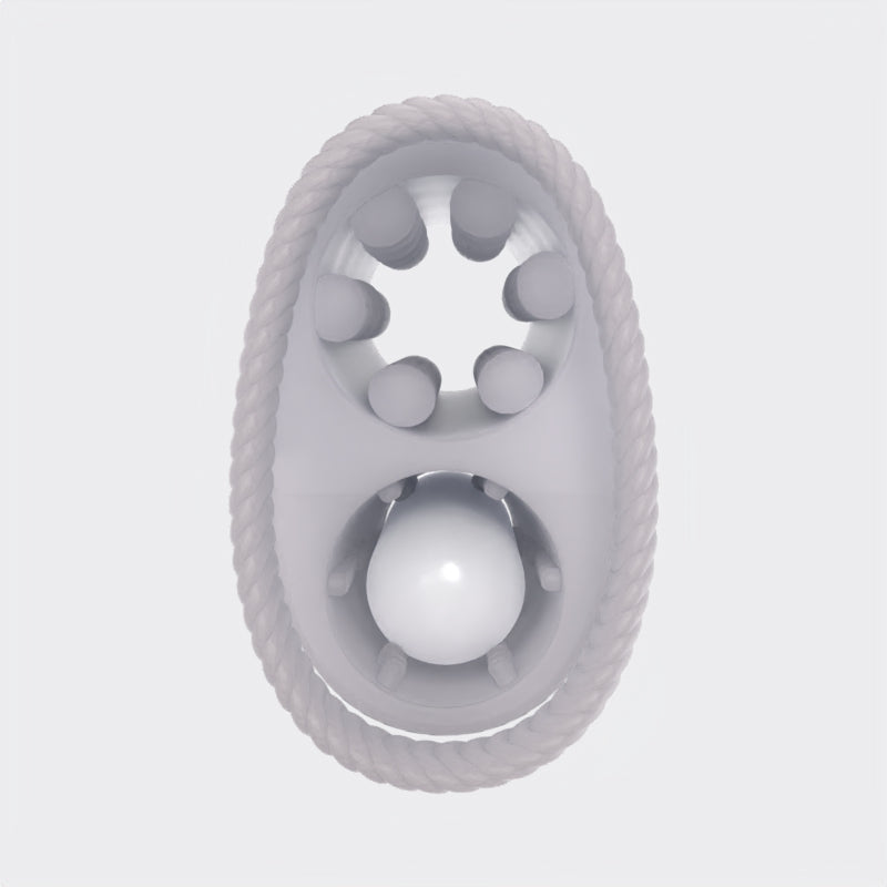10 Vibrating Bullet Two Channel Penis Stimulator