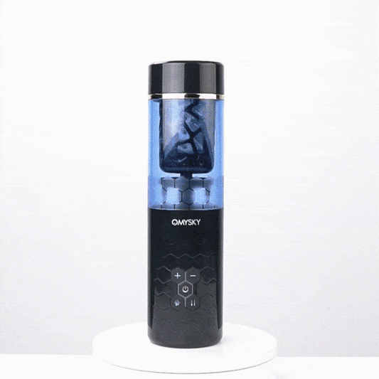 10 Thrusting Spinning Suction Cup Male Masturbator Cup