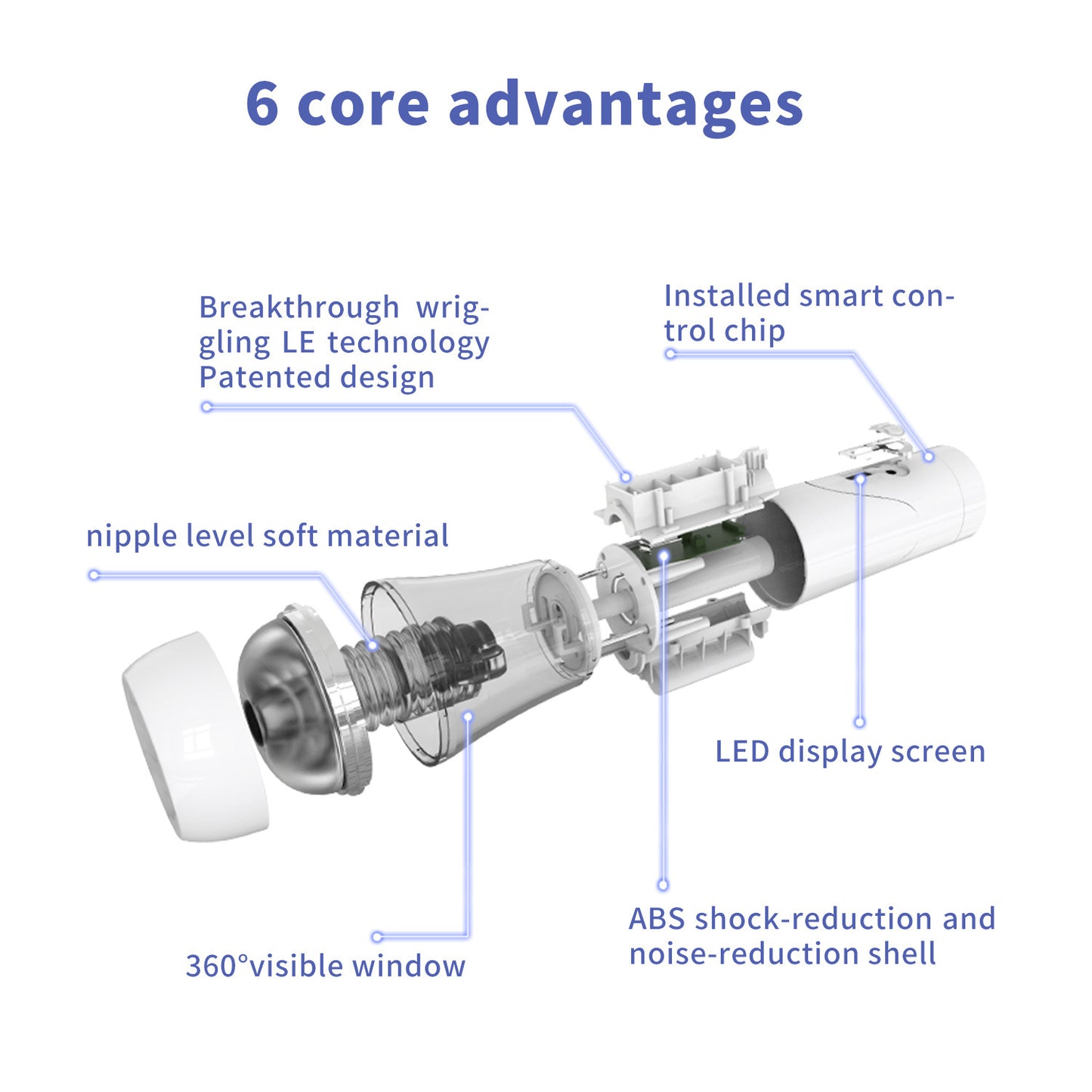 AT-MAX 4D Transparent Channel Powerful Automated Stroker