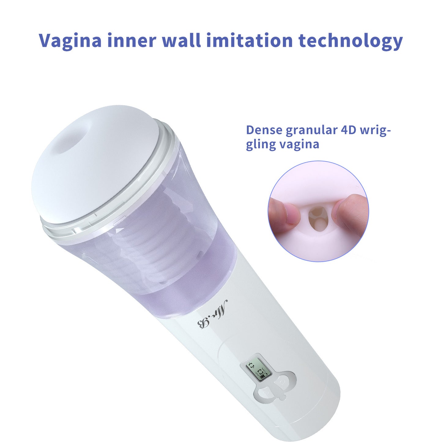 AT-MAX 4D Transparent Channel Powerful Automated Stroker