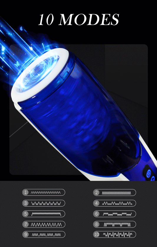2022 Vibration Automatic Telescopic Rotary Heating Male Masturbation Cup