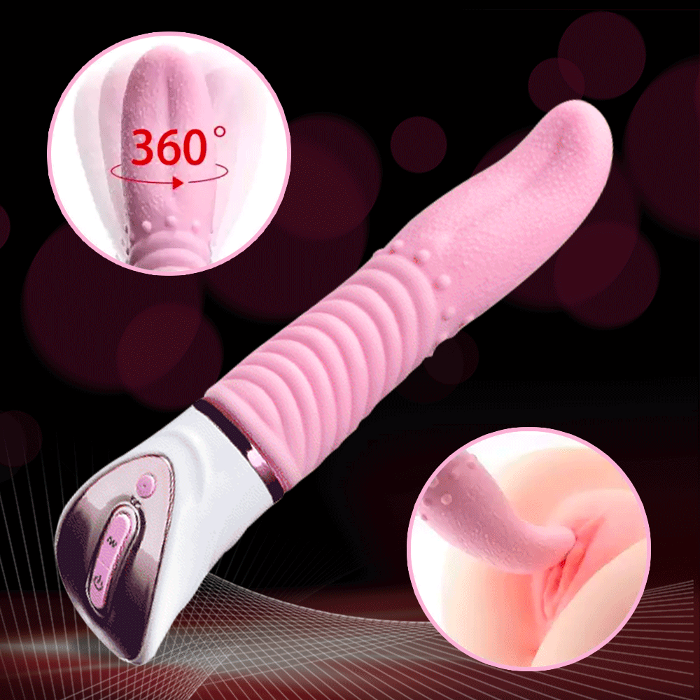 10 Vibration Modes Soft Clitoral Tongue Vibrator