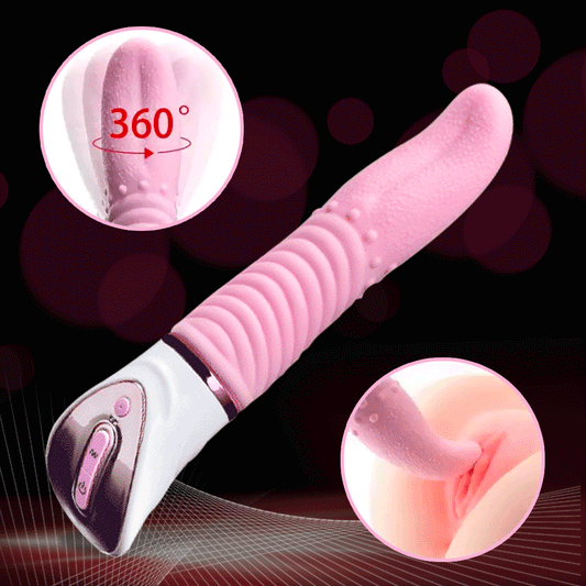 10 Vibration Modes Soft Clitoral Tongue Vibrator