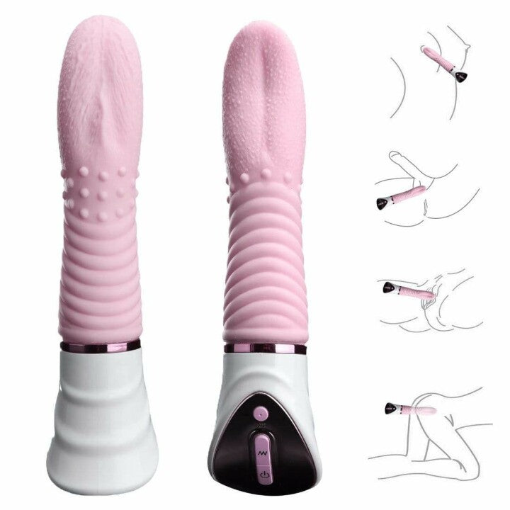 10 Vibration Modes Soft Clitoral Tongue Vibrator