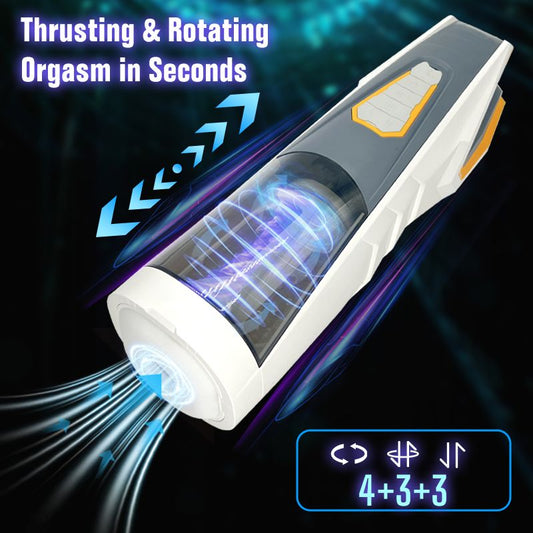 AVENGER 5-1 Automatic 4 Rotating 3 Thrusting Male Masturbator