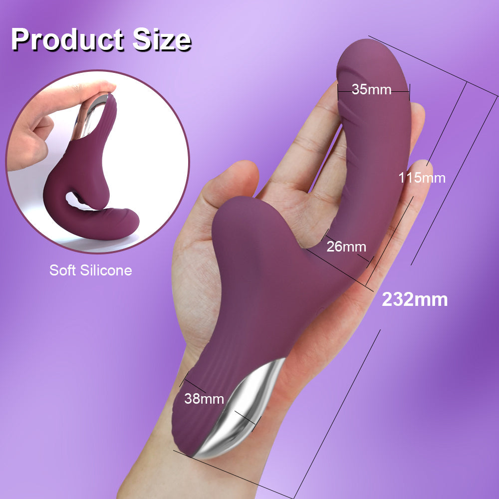 Tongue Licking Dildo Vibrators With 10 Licking & Vibrating Sex Toys for Women Couple Pleasure Clit Clitoris Stimulator