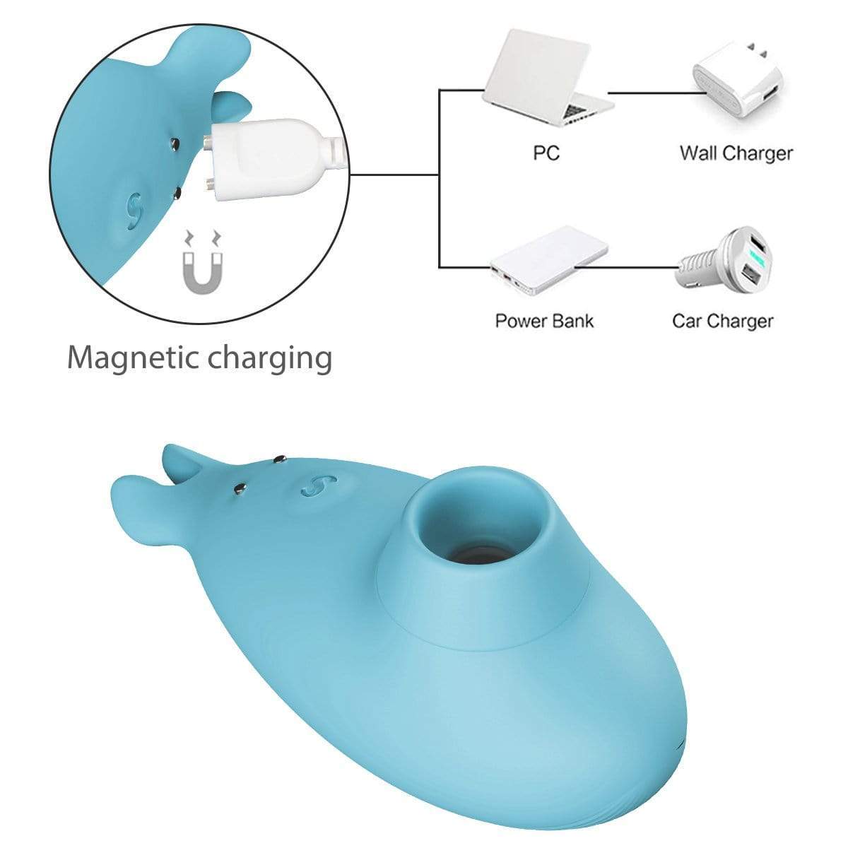 Blue Cute Clitoral Vibrator