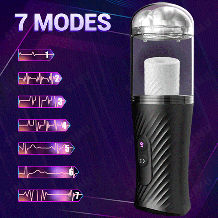 Automatic 7 Telescoping Masturbation Cup