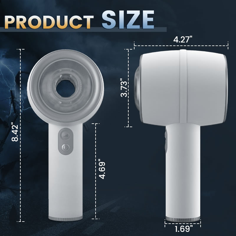 Automatic 3 Frequency Telescopic Handheld Male Masturbator - Package Contents