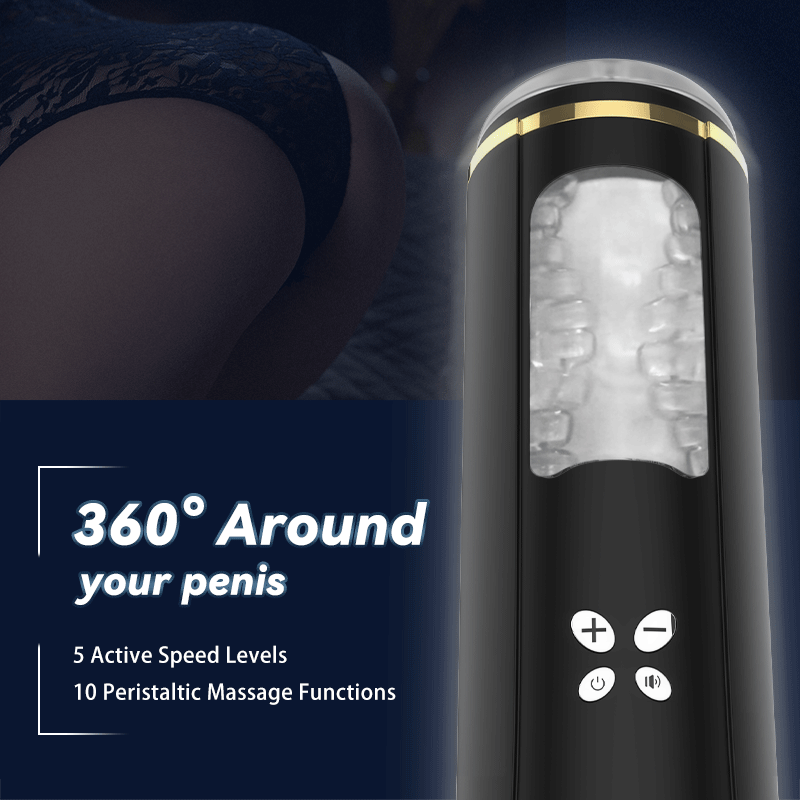 Automatic Multi-Speed Vaginal Pulsates Juicer Masturbator