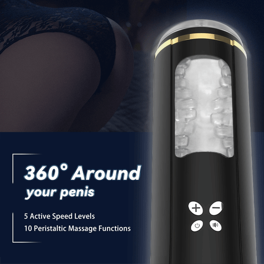 Automatic Multi-Speed Vaginal Pulsates Juicer Masturbator