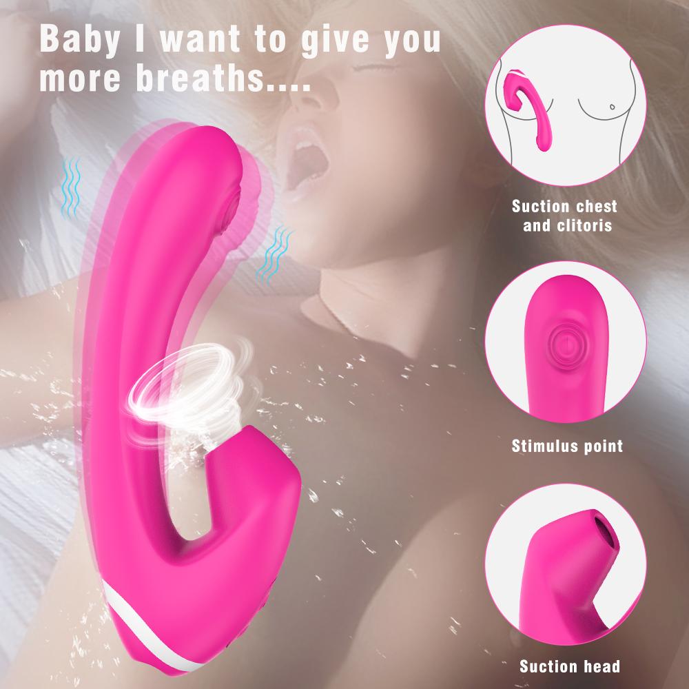9 Frequencies Clitoris Sucking Vibrator