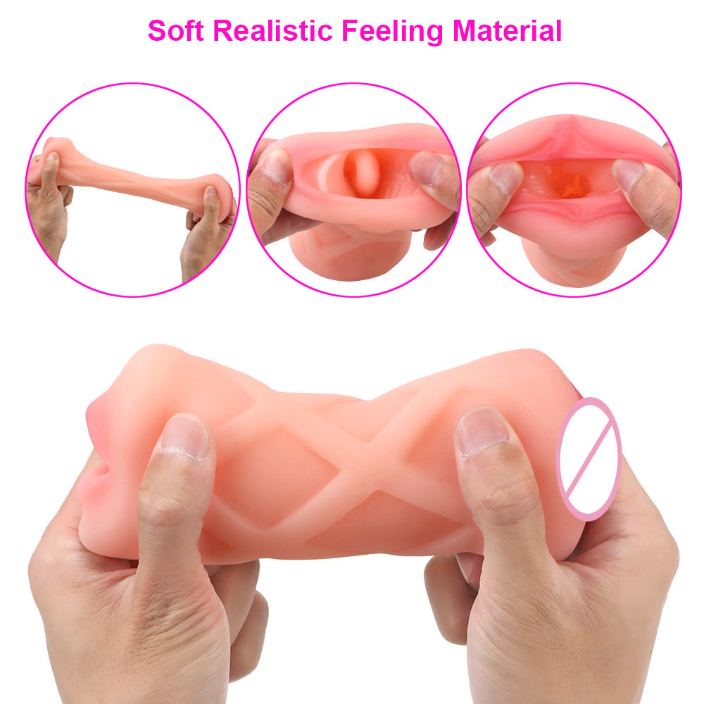 2 In 1 Vagina Oral Sex Masturbation Cup