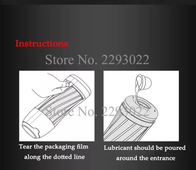 Male masturbation cup vacuum bag adult endurance sports sex toys 2021