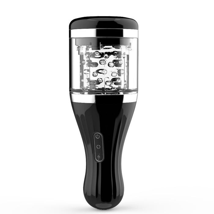 Automatic rotating four-dimensional space masturbation cup