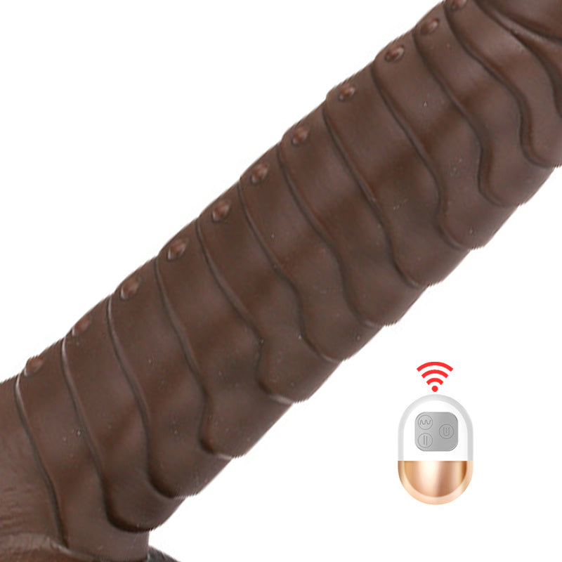 9-Inch Intelligent Heating 3 Thrusting 5 Vibrating Dildo - Package Contents