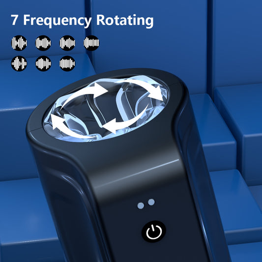 Hand-hold 7 Rotating Modes Male Masturbator