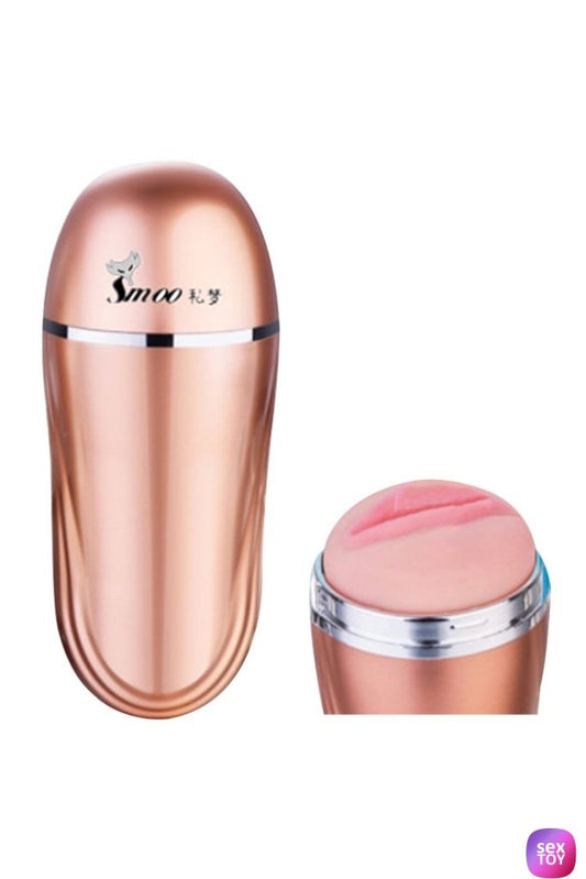 Auto Lubricating Male Masturbator Vibrating Sex Toys