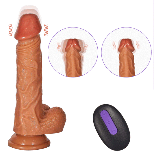 Wireless Remote Control 10-frequency Vibration Dildo