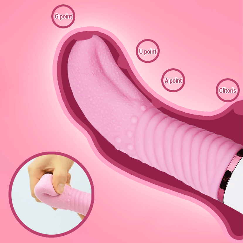 10 Vibration Modes Soft Clitoral Tongue Vibrator