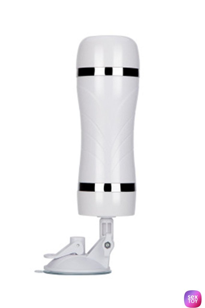 Rechargeable Hands Free Thrusting Male Masturbator Cup