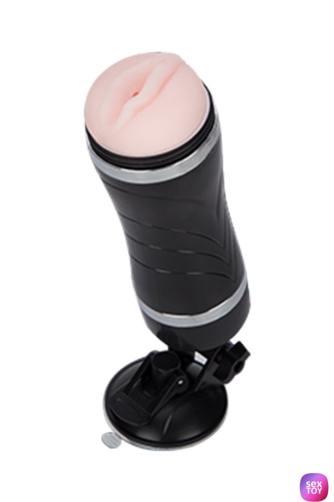 Rechargeable Hands Free Thrusting Male Masturbator Cup