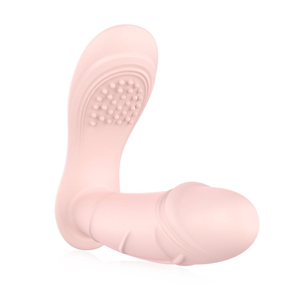 10 Frequency Impulse Thump Beat Heating Wearable Clitoris Vibrator