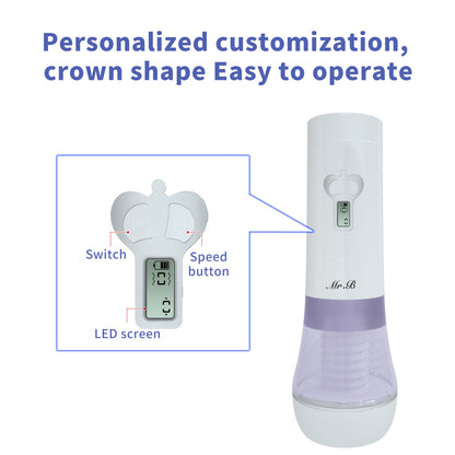 AT-MAX 4D Transparent Channel Powerful Automated Stroker