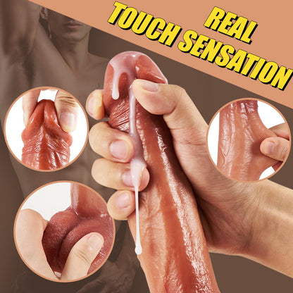 CYRUS Classic 9-Vibration&3-Thrusting Swing&Heat Realistic Dildo 8.66 Inch