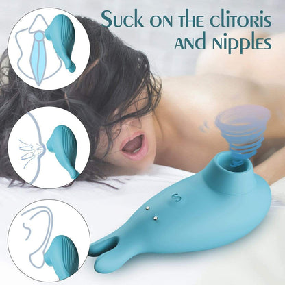Blue Cute Clitoral Vibrator