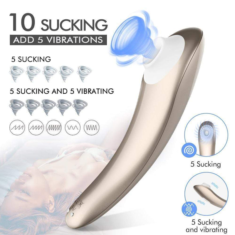 Sucking Clit Vibrator Tongue