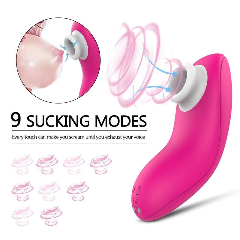 Mini Clitoral Sucking Tongue Vibrator