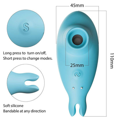 Blue Cute Clitoral Vibrator