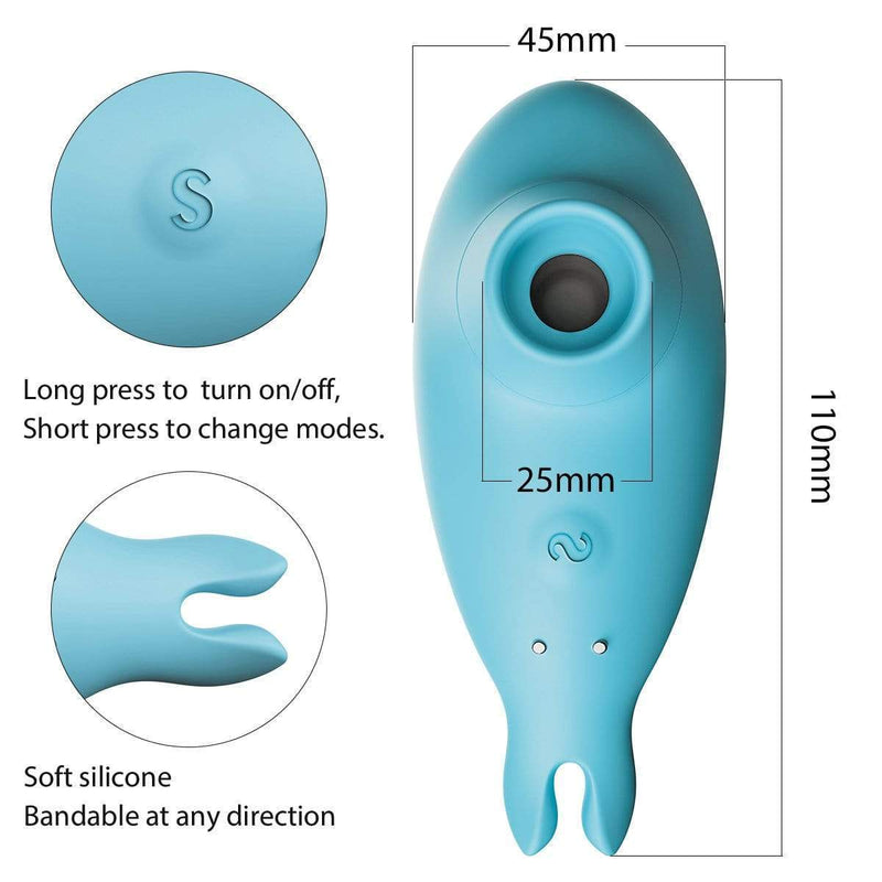 Blue Cute Clitoral Vibrator