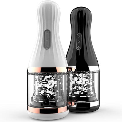 Automatic rotating four-dimensional space masturbation cup