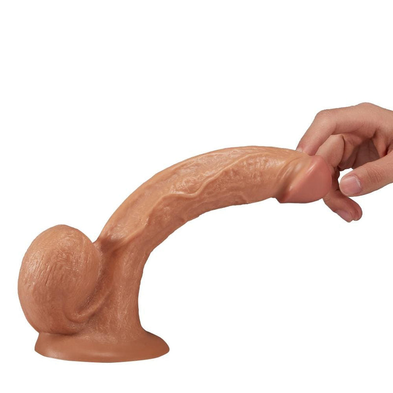 Huge 10-Inch Dildo with 3D Balls