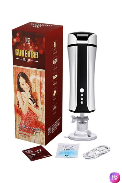 Luxury Heatable Thrusting Male Masturbator Cup